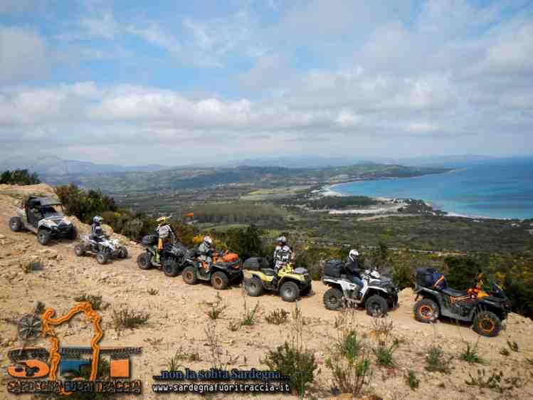 Capo Comino in quad